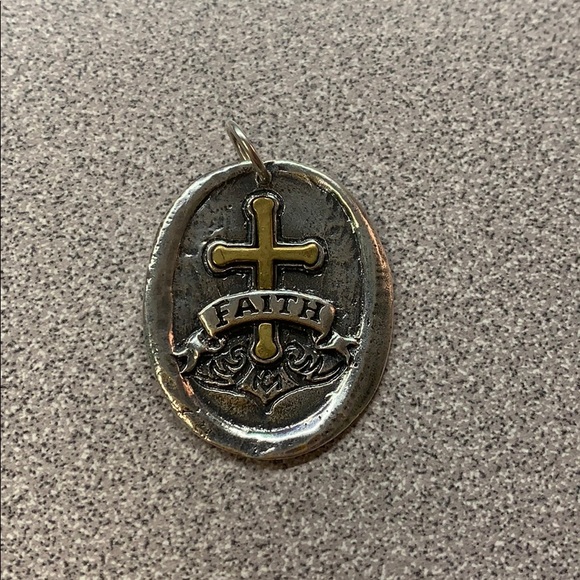 Waxing Poetic Jewelry - Waxing Poetic Faith Pendant